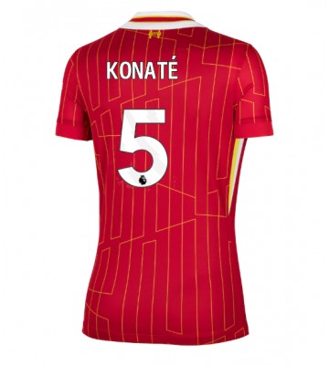 Liverpool Ibrahima Konate #5 Hemmatröja Dam 2024-25 Kortärmad